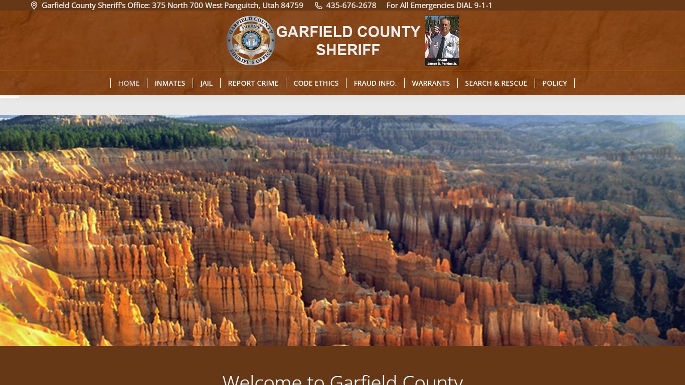 Garfield County Sheriff | Panguitch, Utah – Garfield County Jail in ...